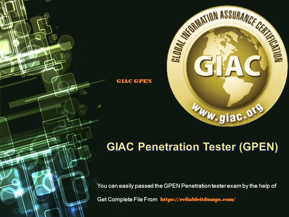 GIAC GPEN Amazing Discount (Black Friday) Sale On All Certification