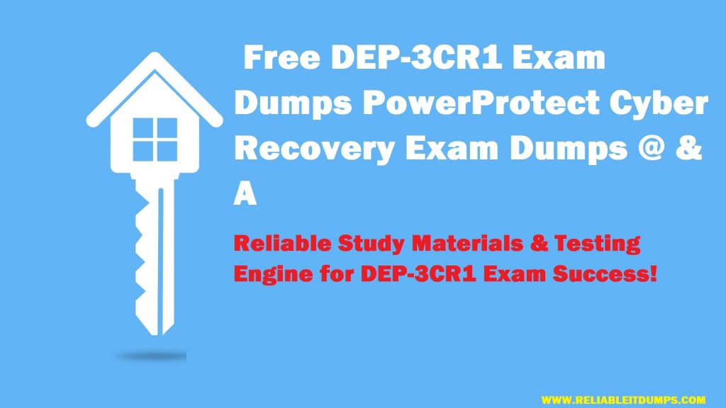 DEP-3CR1 Exam Dumps