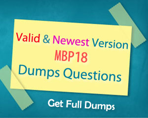 MBP18 Exam Dumps: 100% Valid and Updated Answers