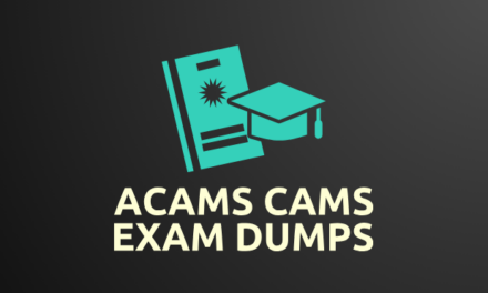 Cracking the CAMS Exam Code: A Deep Dive into CAMS Exam Dumps and Tips for Acing the Test