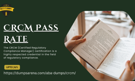 Examlabsdumps’s Path to CRCM Pass Rate Success