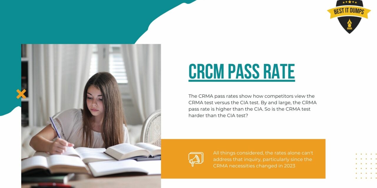 CRCM Pass Rate Breakthrough: Your Key to Professional Advancement
