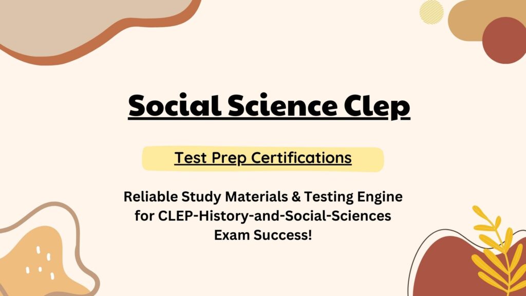 Social Science Clep