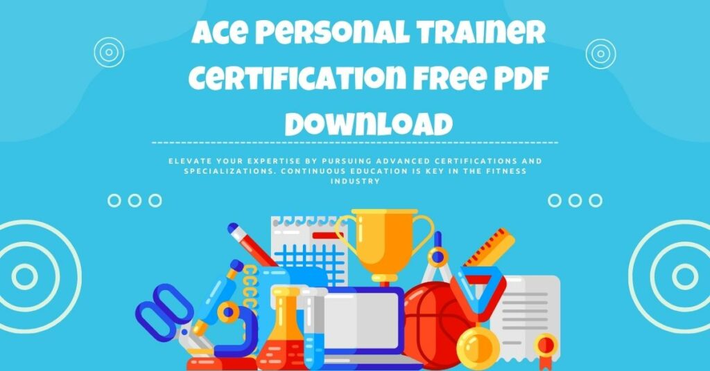 Ace Personal Trainer Certification Free PDF Download