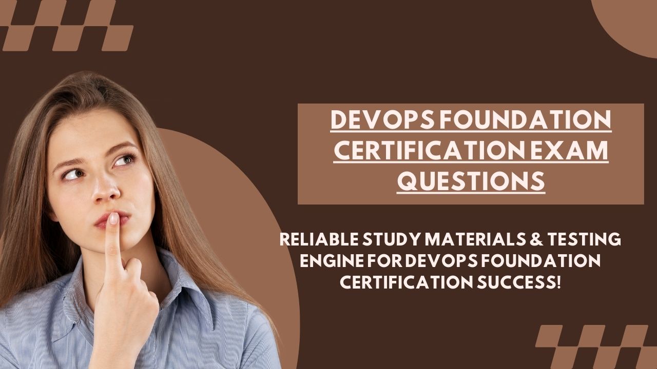 Quest With DevOps Foundation Certification Exam Questions