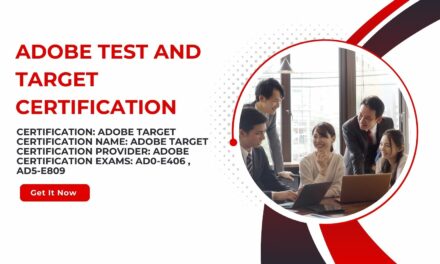 Adobe Test And Target Certification Simplified by Pass2dumps!
