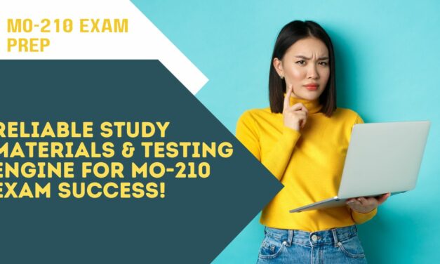 Boost Your Score: Pass2Dumps’s MO-210 Exam Prep